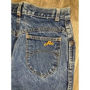 Vintage 80’s Chic Women’s 13/14 Mom Jeans High Rise Straight 28x31.5 USA Retro